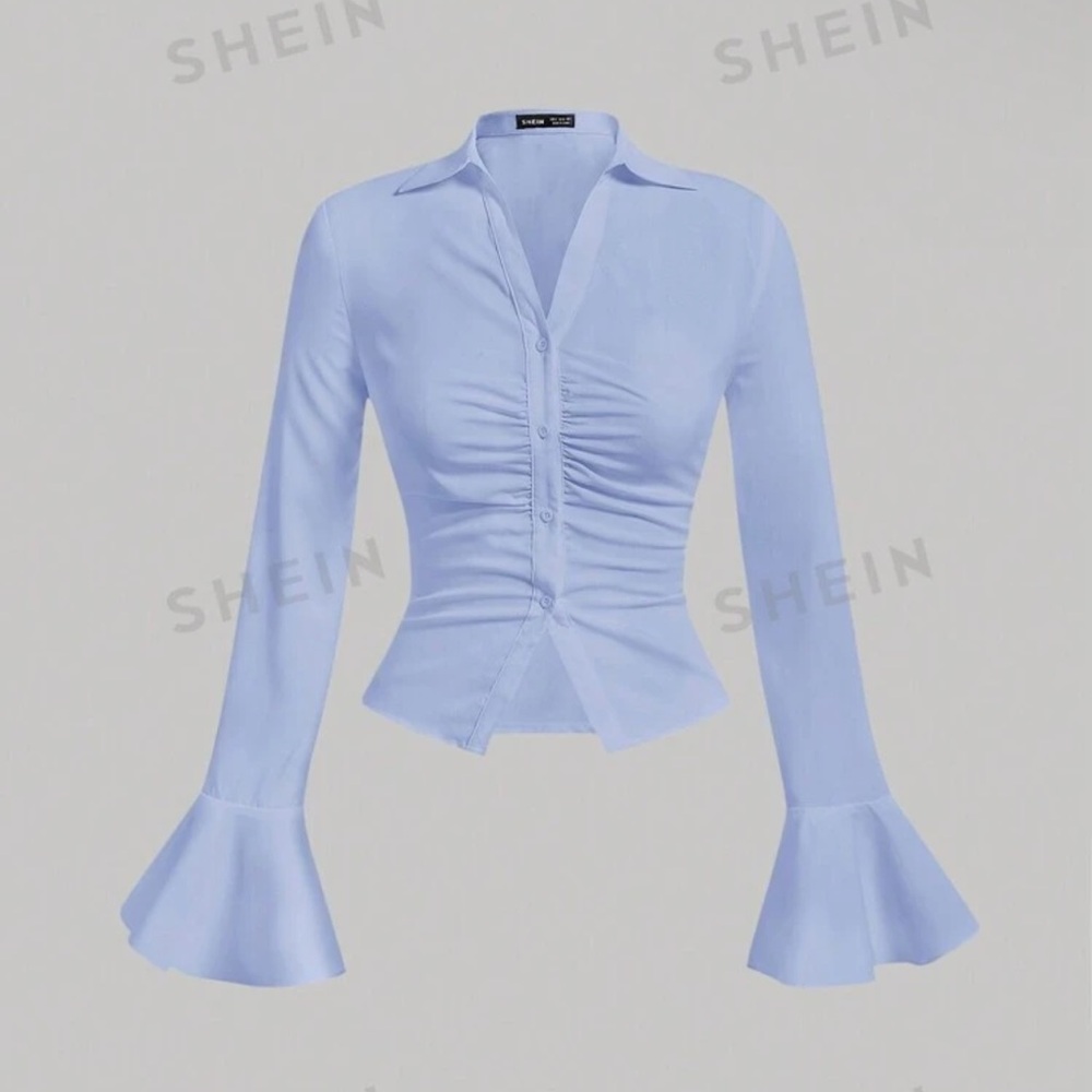 Light Blue Blouse